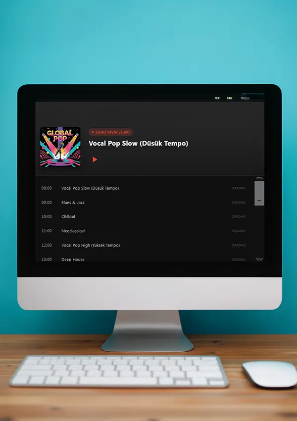 VM Smart Stream Mobile App Interface