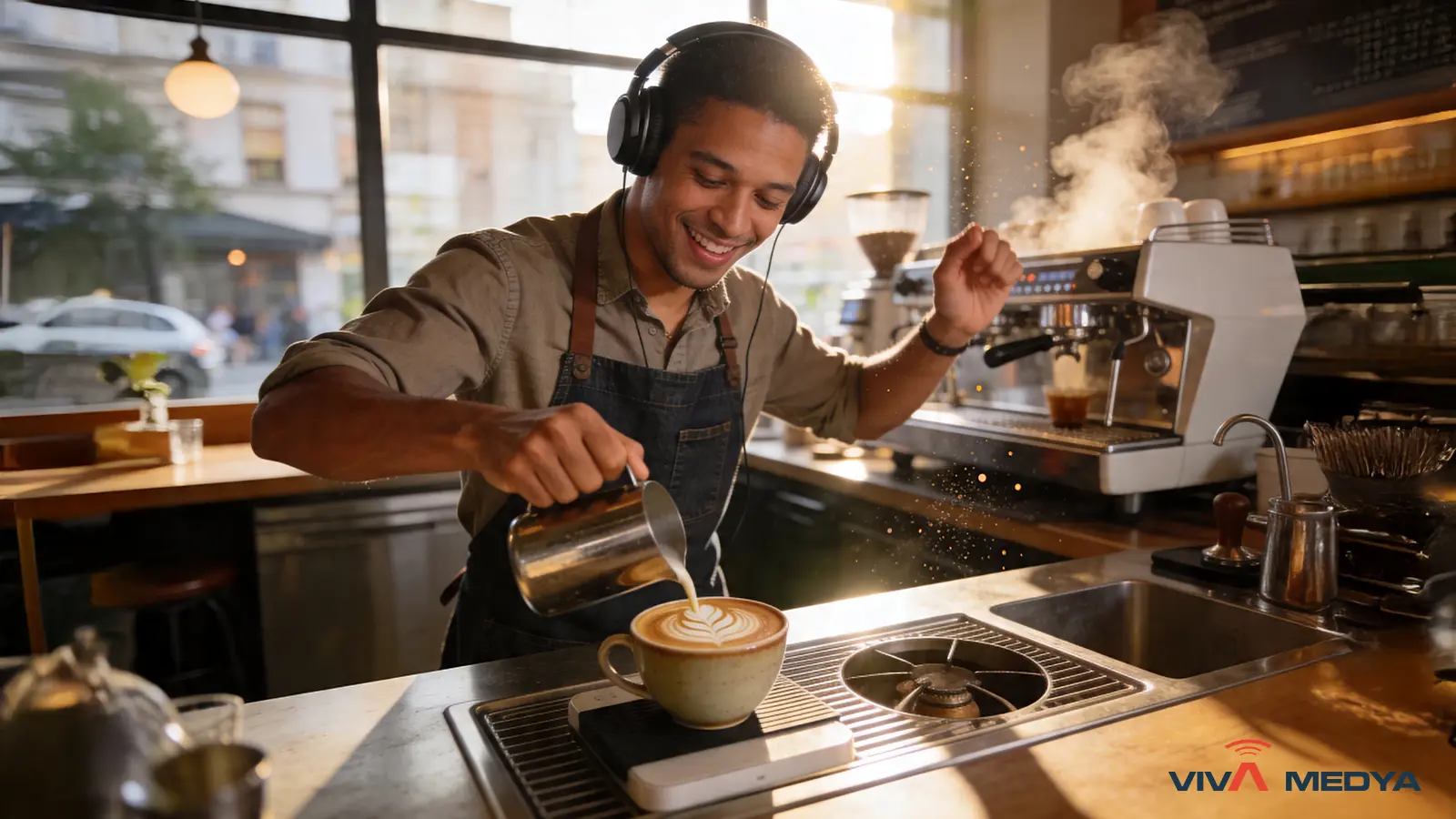 restaurant cafe radio viva medya