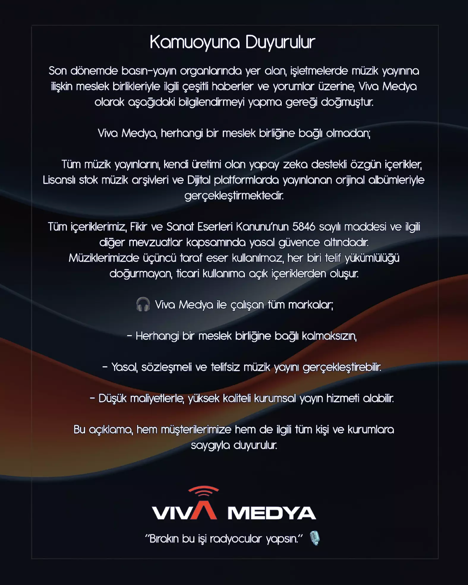 2025 viva medya yasal duyuru